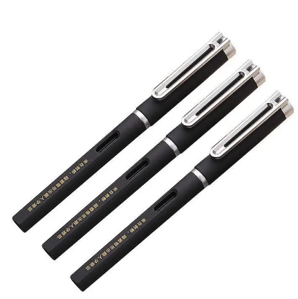 红素可爱办公用品办公签字笔 中性笔